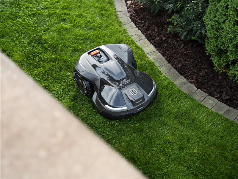 Automower im Garden Luftansicht